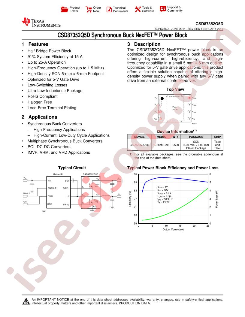 CSD87352Q5D
