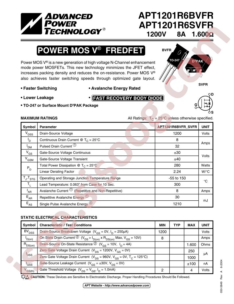 APT1201R6(B,S)VFR