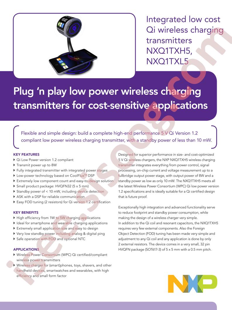 NXQ1TXH5, NXQ1TXL5 Brochure