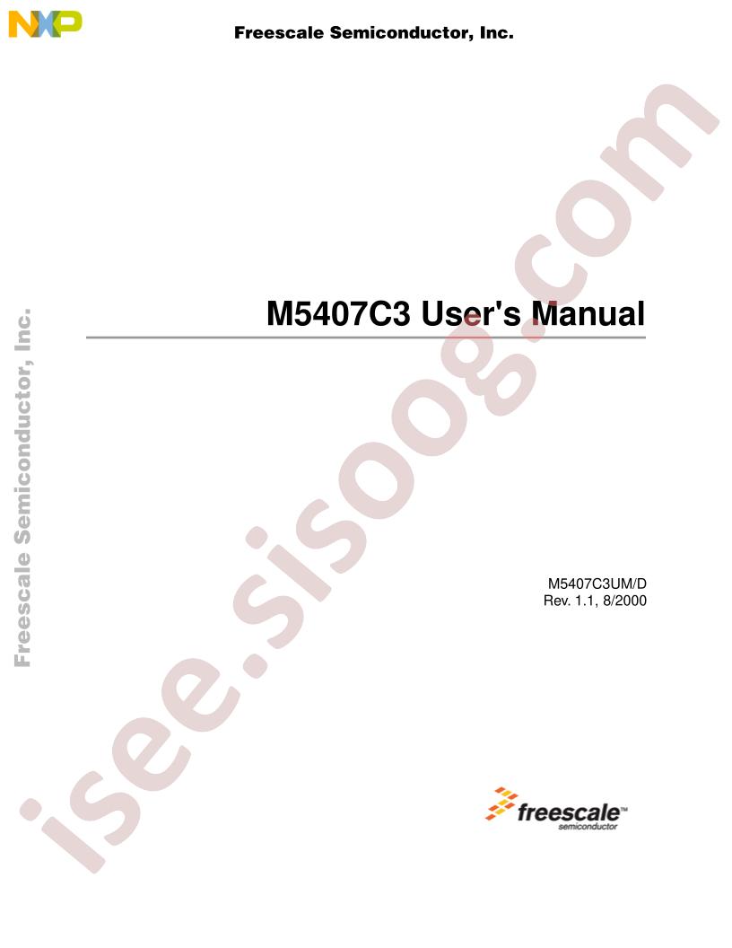 M5407C3 User Manual