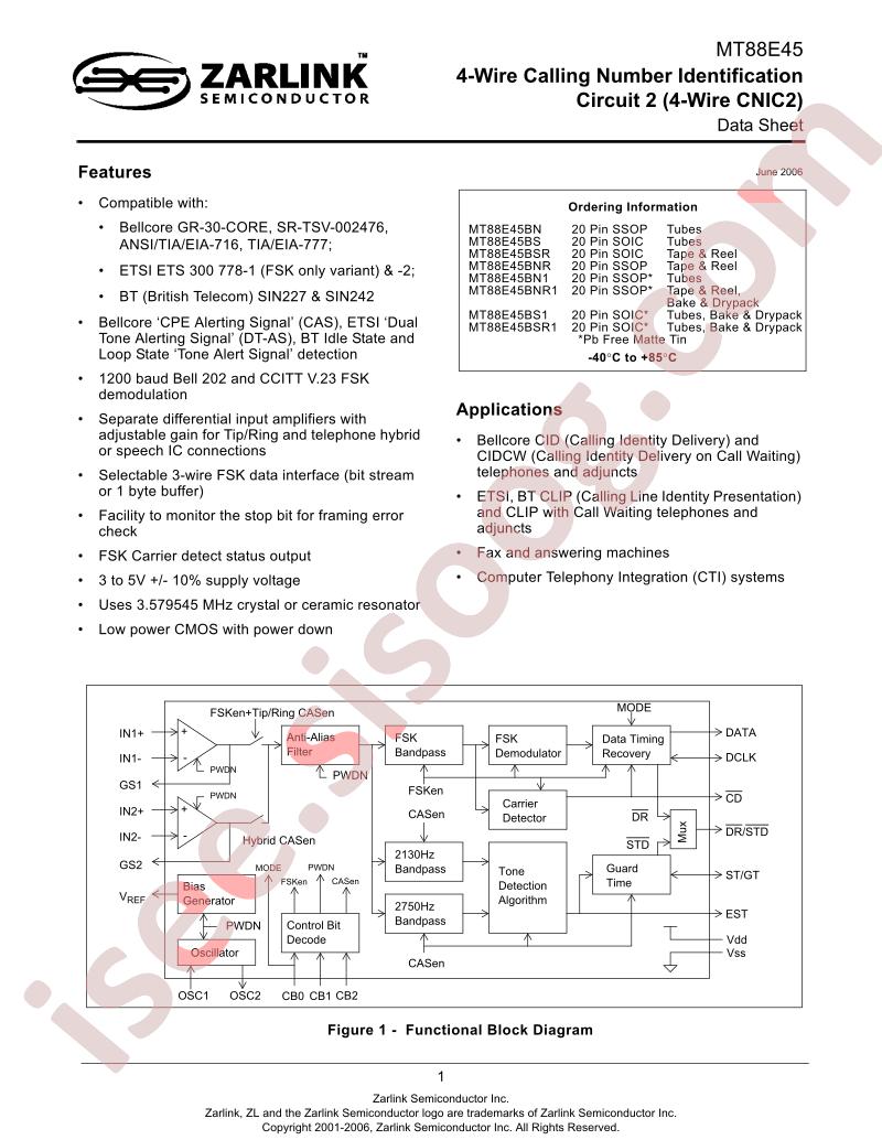 MT88E45