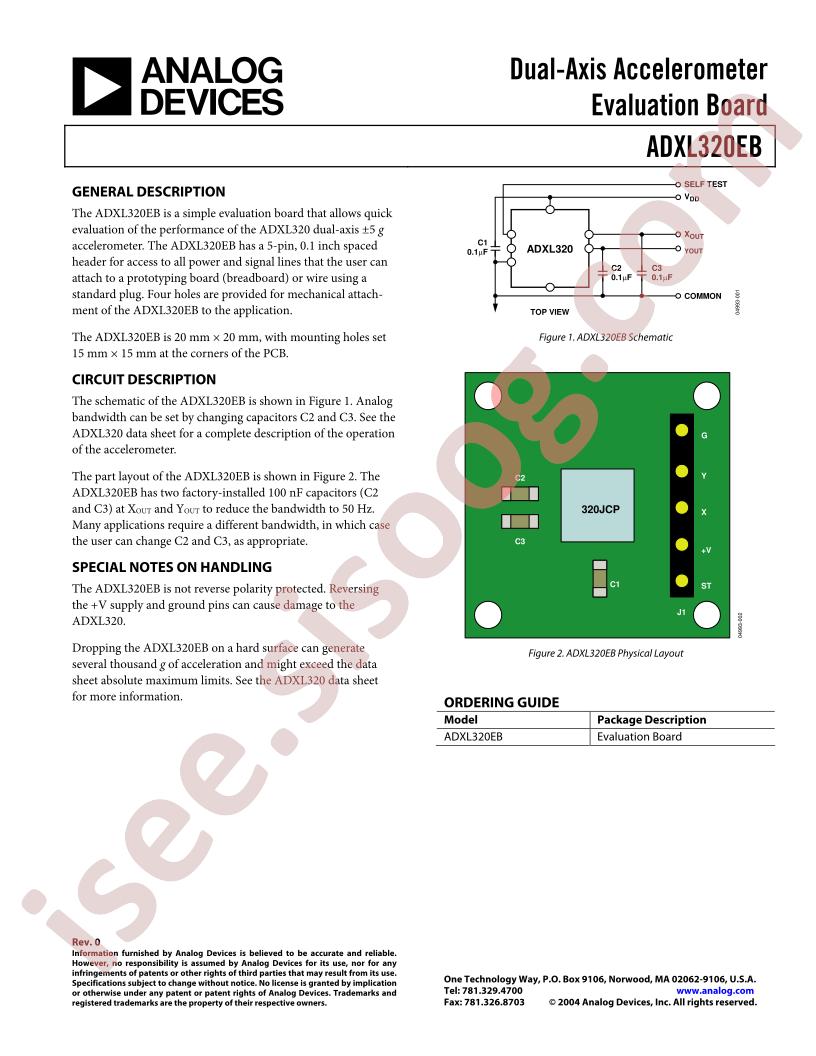 ADXL320EB