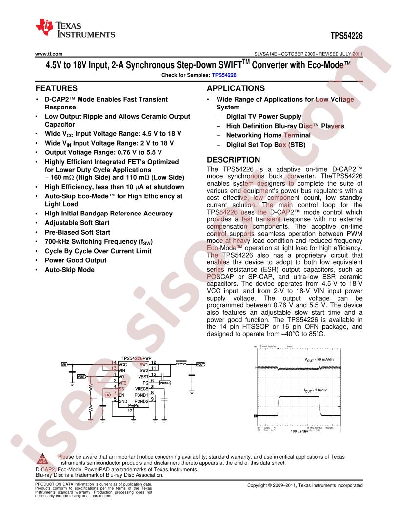 TPS54226
