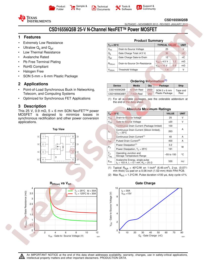 CSD16556Q5B