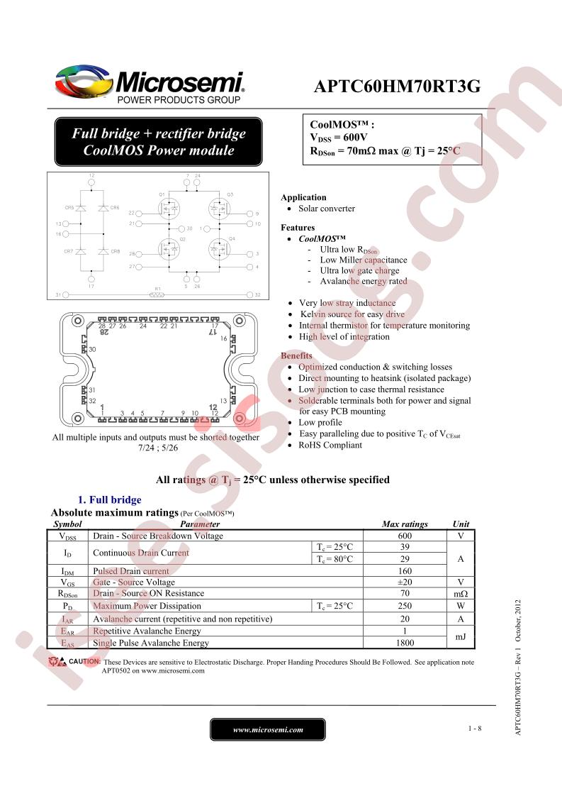 APTC60HM70RT3G