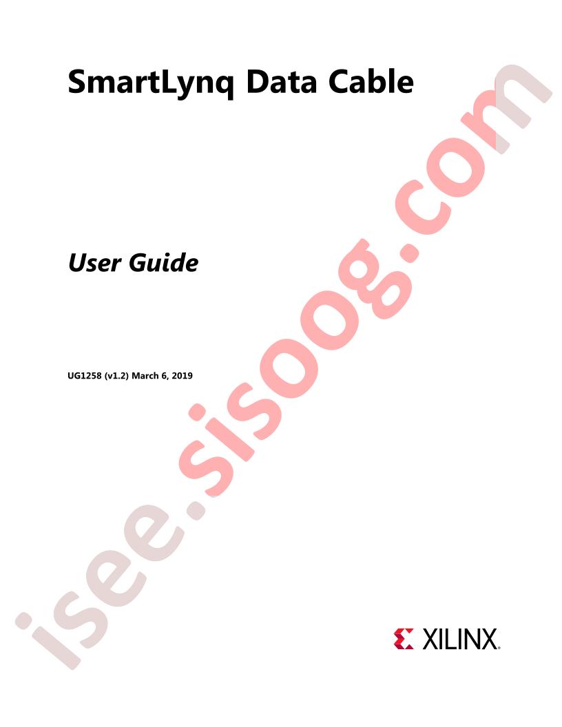 SmartLynq Data Cable User Guide