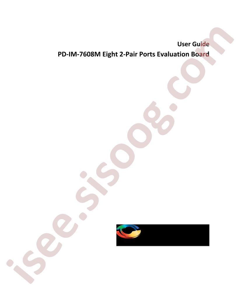 PD-IM-7608M User Guide