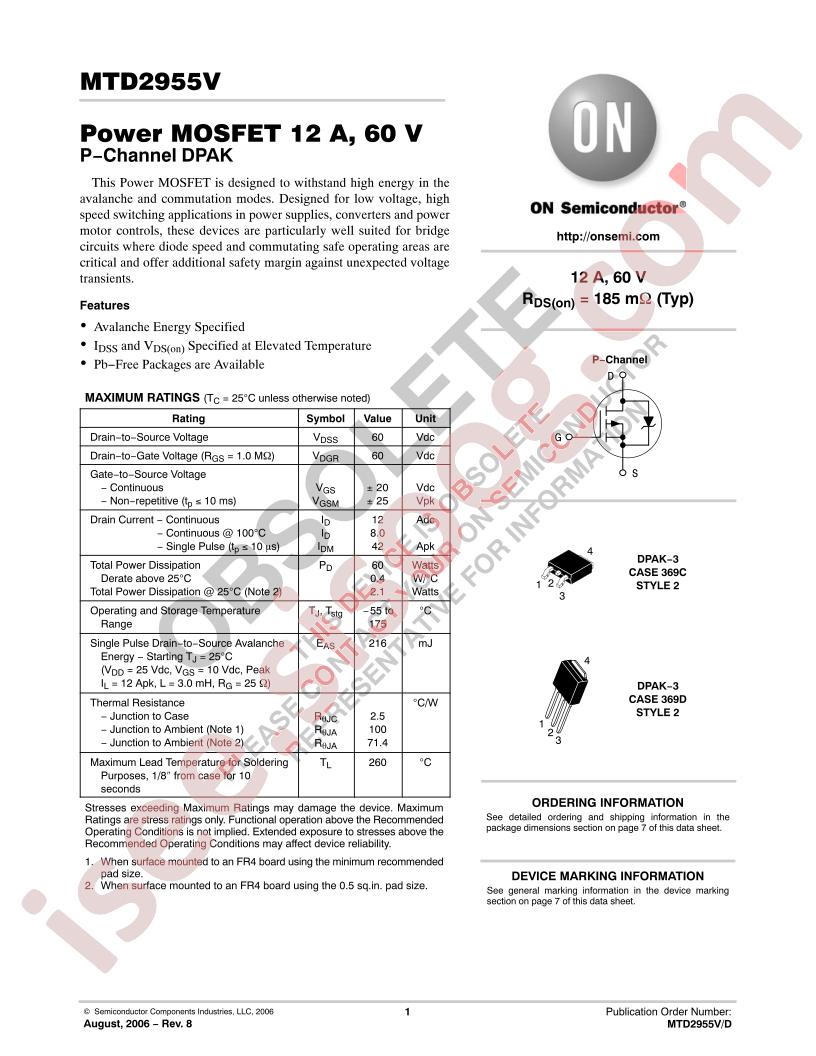 MTD2955V