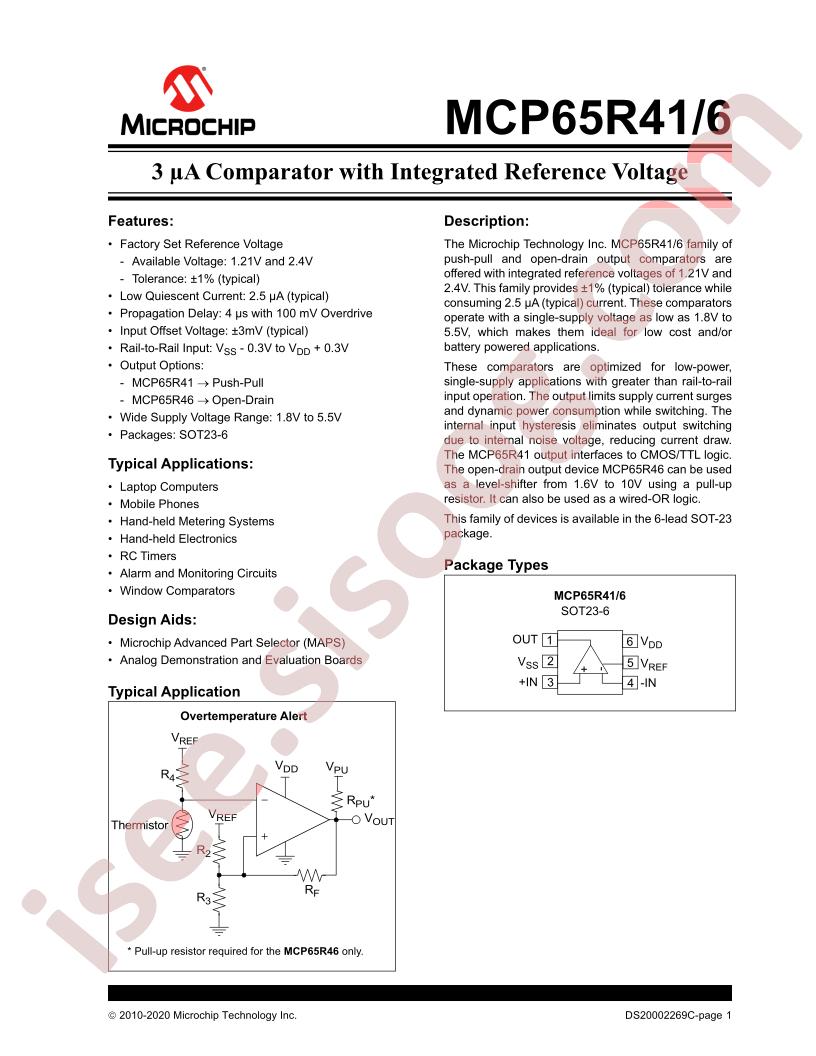 MCP65R41,46