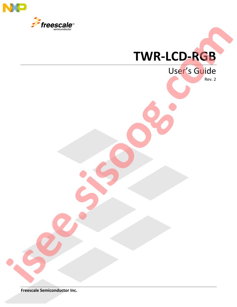 TWR-LCD-RGB User Manual