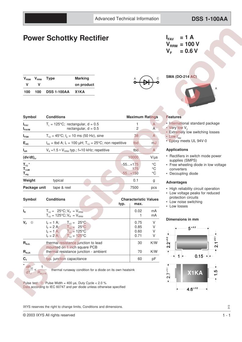 DSS1-100AA