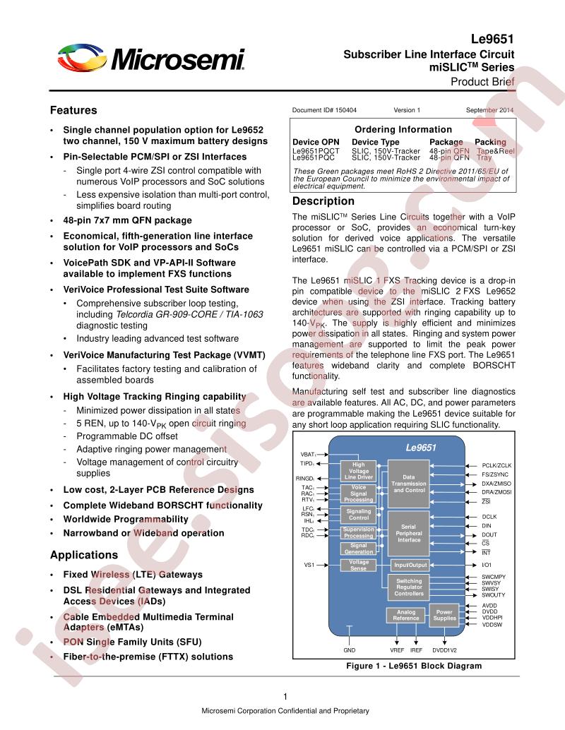 Le9651 Brief