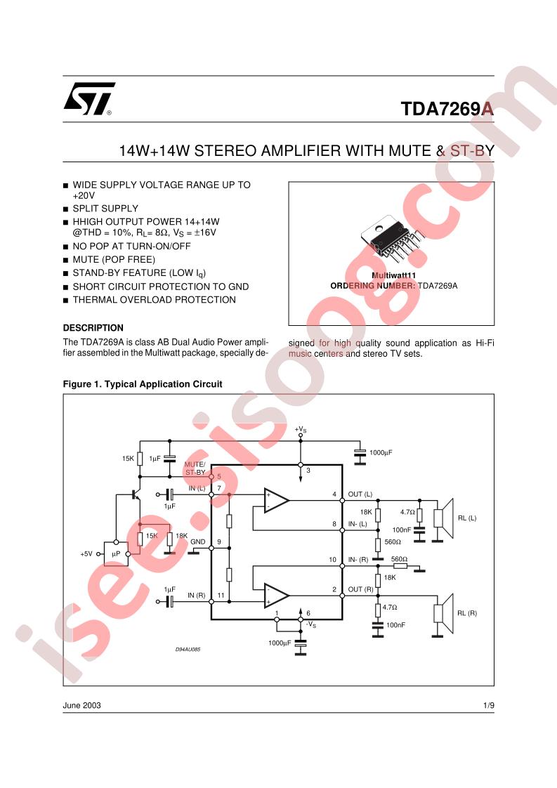 TDA7269A