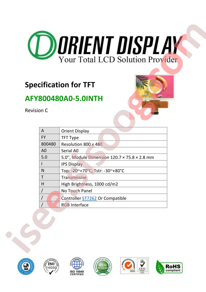 AFY800480A0-5.0INTH