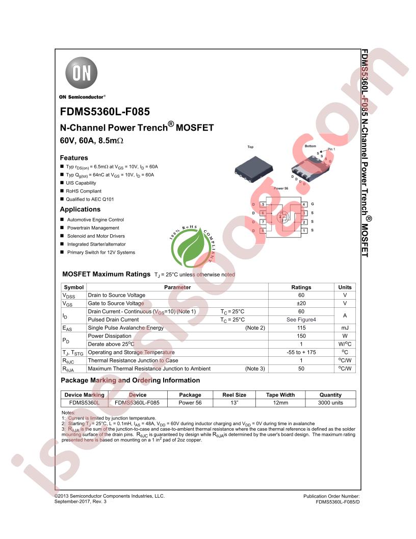 FDMS5360L-F085