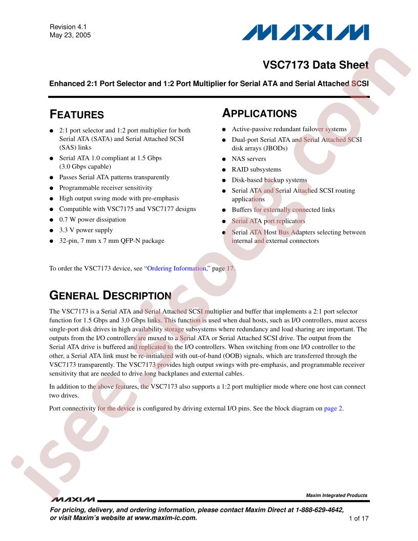 VSC7173
