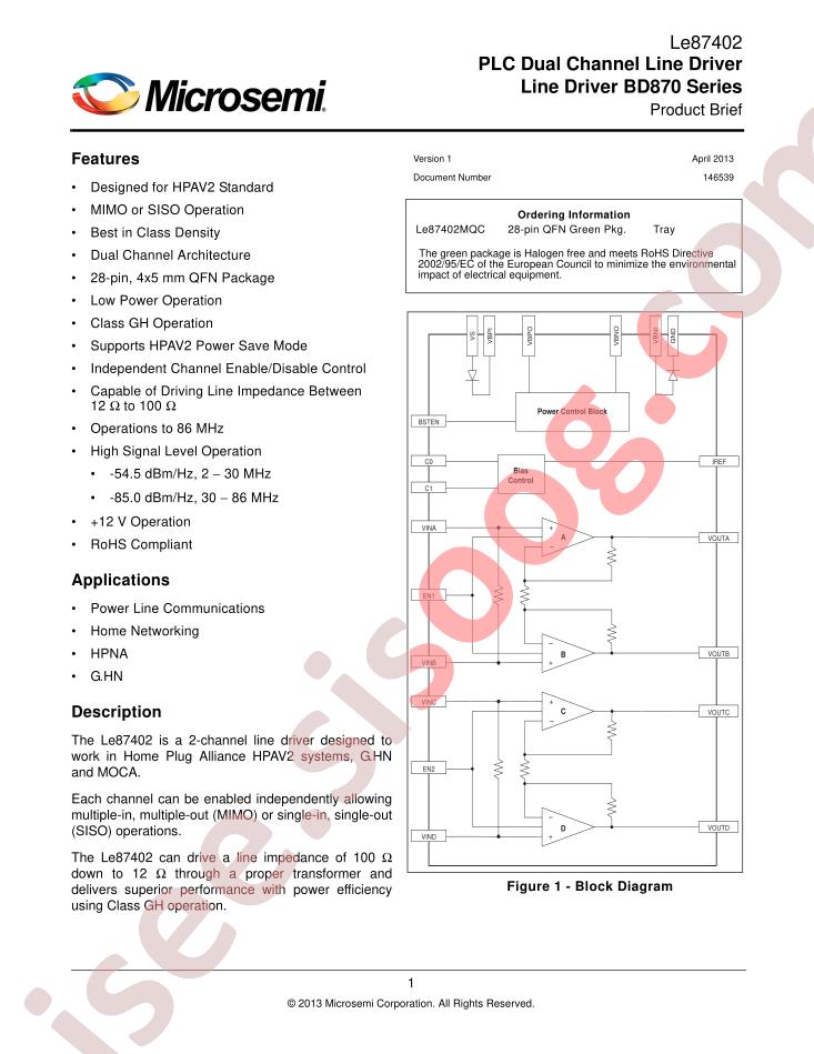 Le87402 Brief