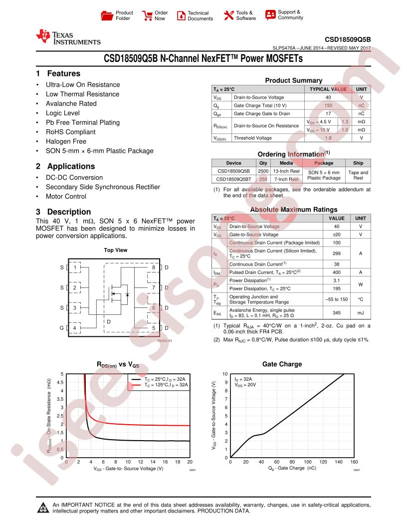 CSD18509Q5B