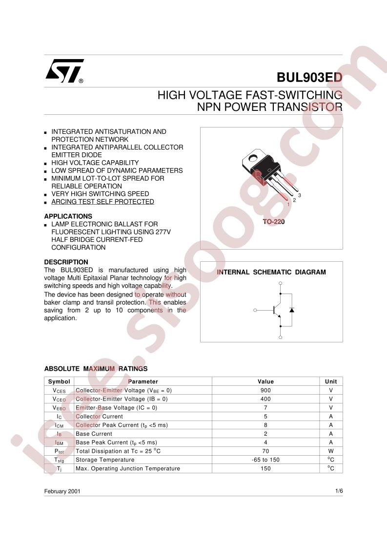 BUL903ED