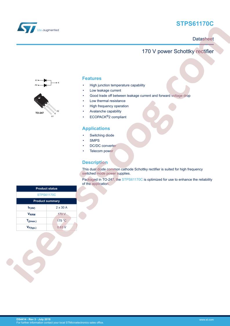 STPS61170C