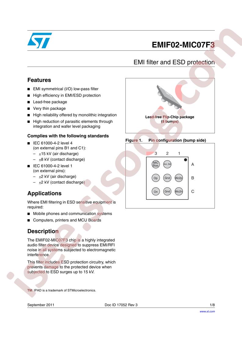 EMIF02-MIC07F3