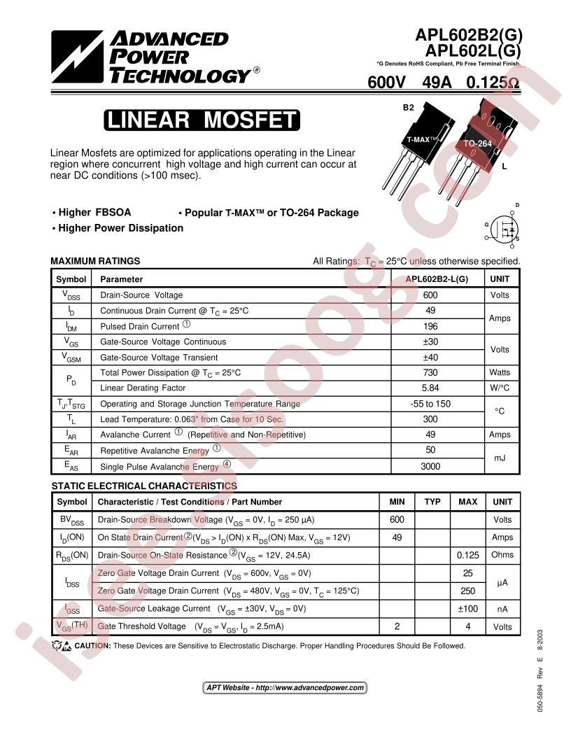 APL602(B2,L)