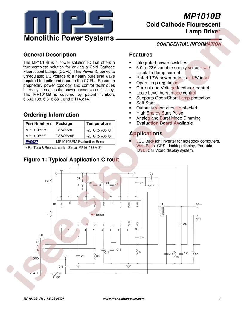MP1010BEx