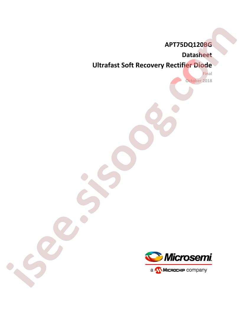 APT75DQ120(B,S)(G)