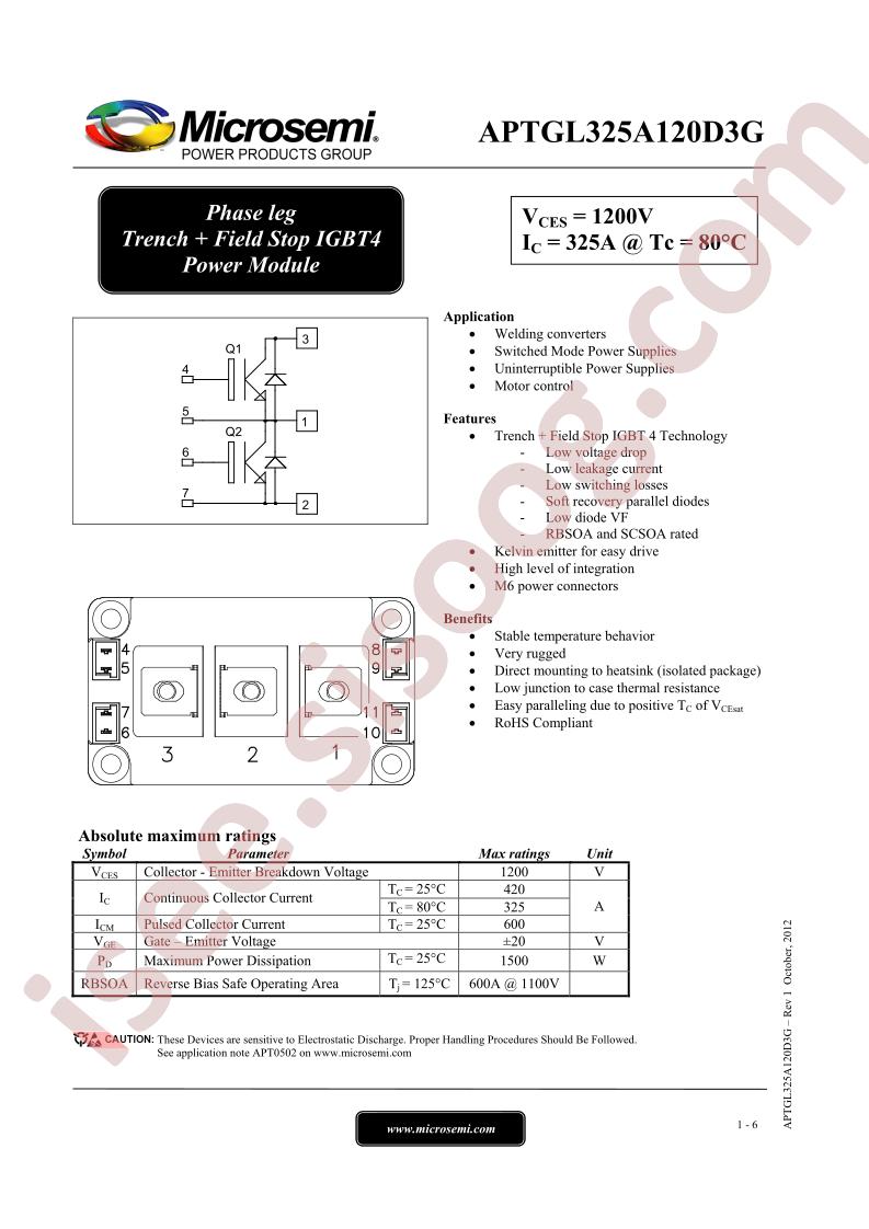 APTGL325A120D3G