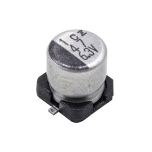 خازن SMD الکترولیت 47uF / 6.3V سایز 5x5.3 مارک ELNA