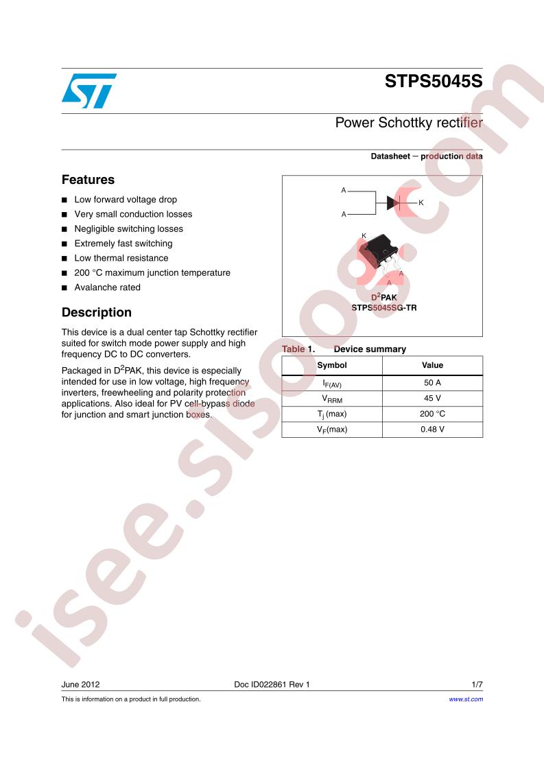 STPS5045S
