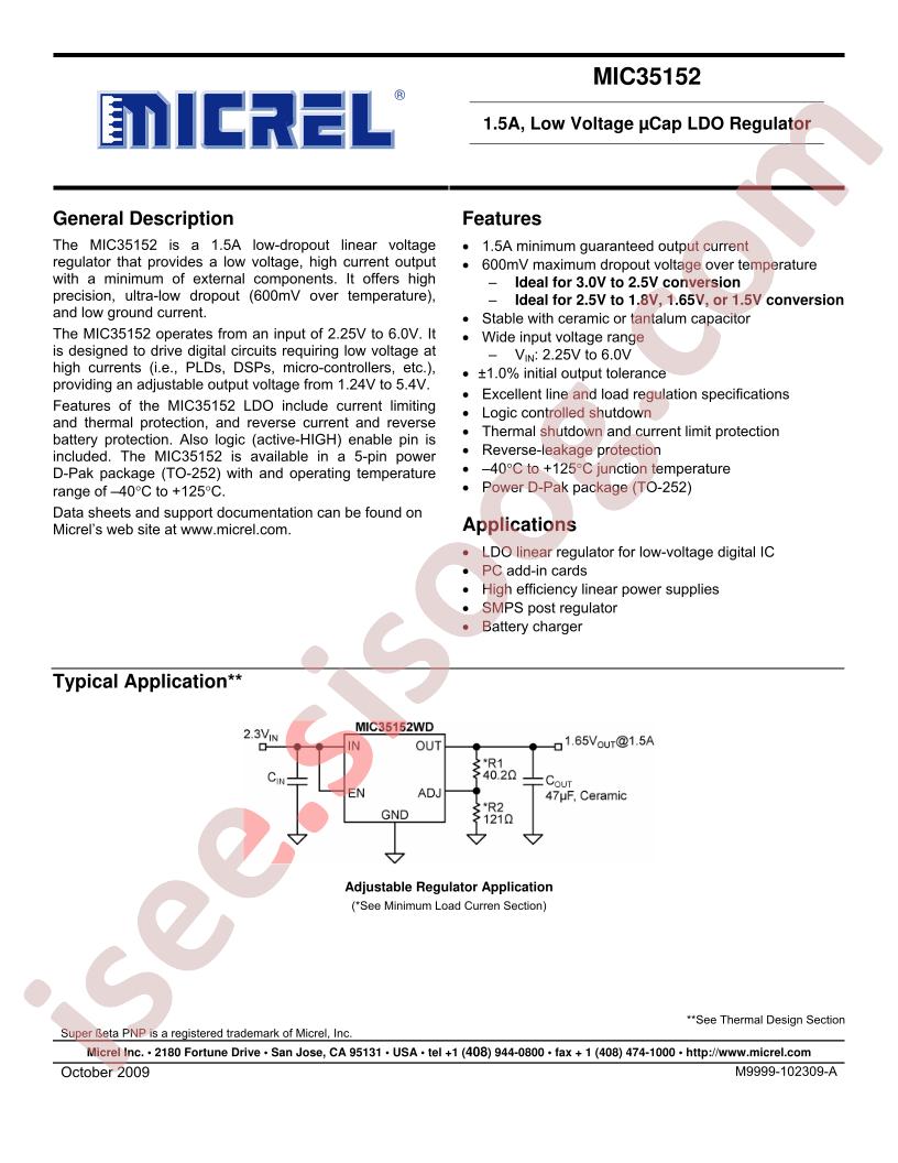 MIC35152WD