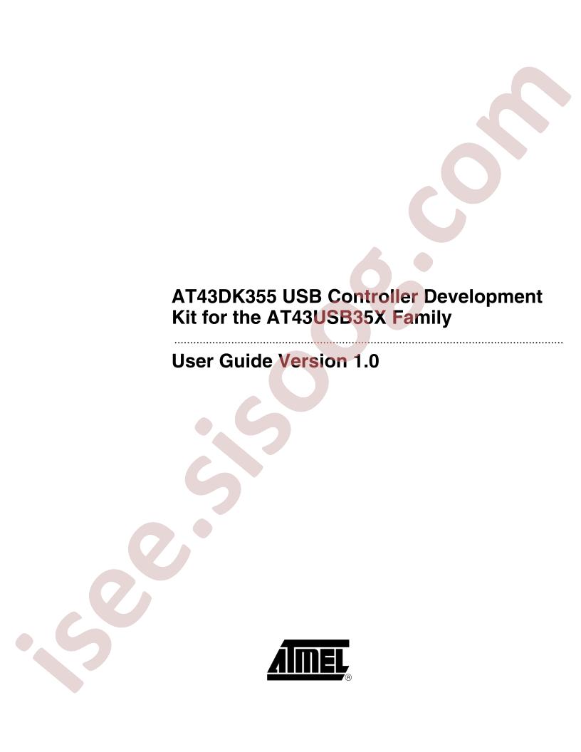 AT43DK355 User Guide
