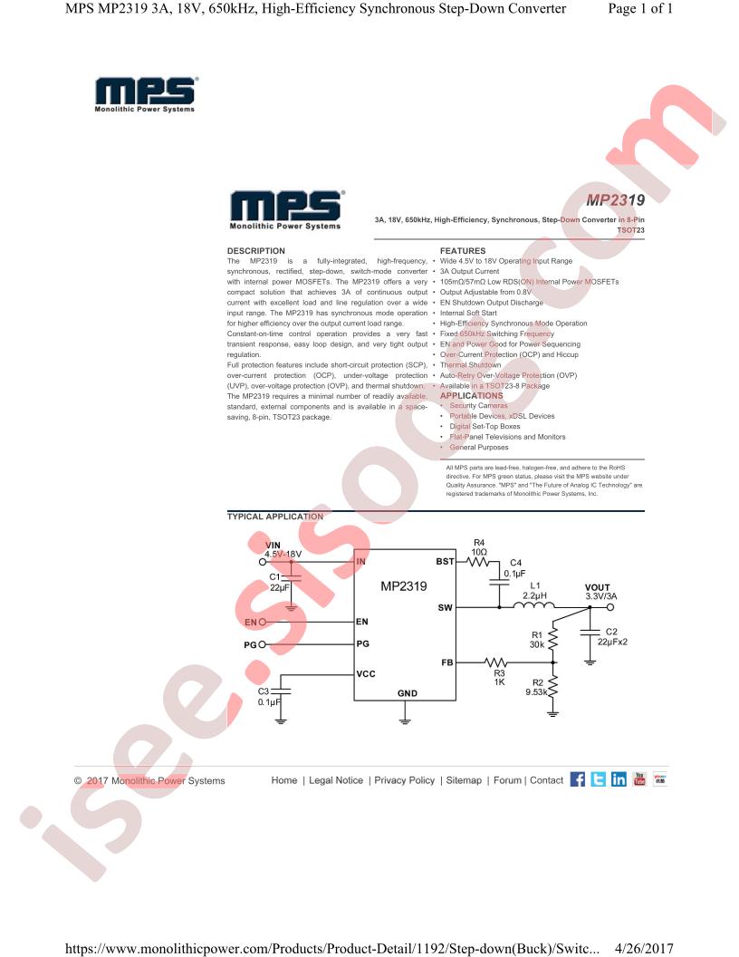 MP2319 Overview