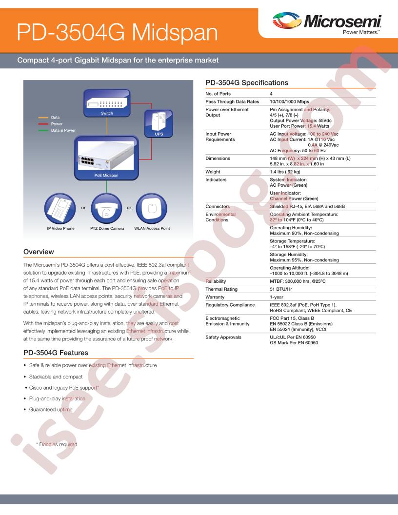 PD-3504G Midspan