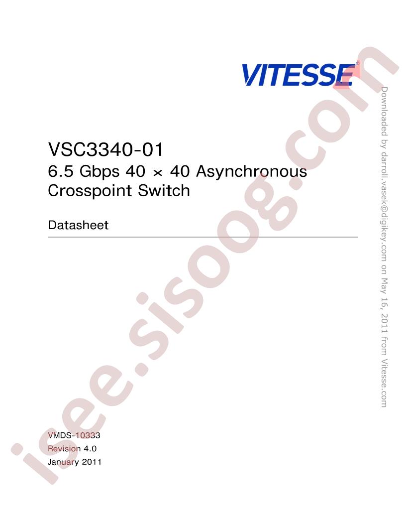 **Internal**VSC3340-01