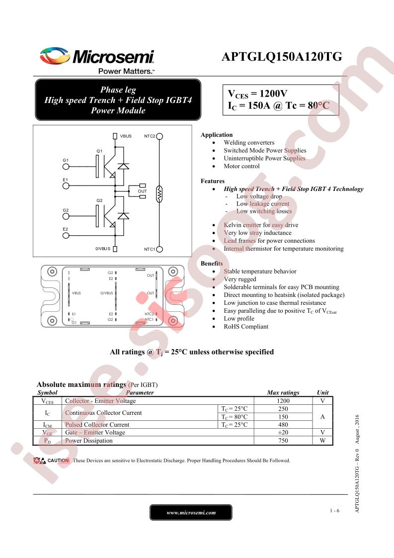 APTGLQ150A120TG