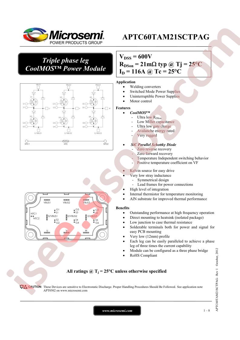 APTC60TAM21SCTPAG