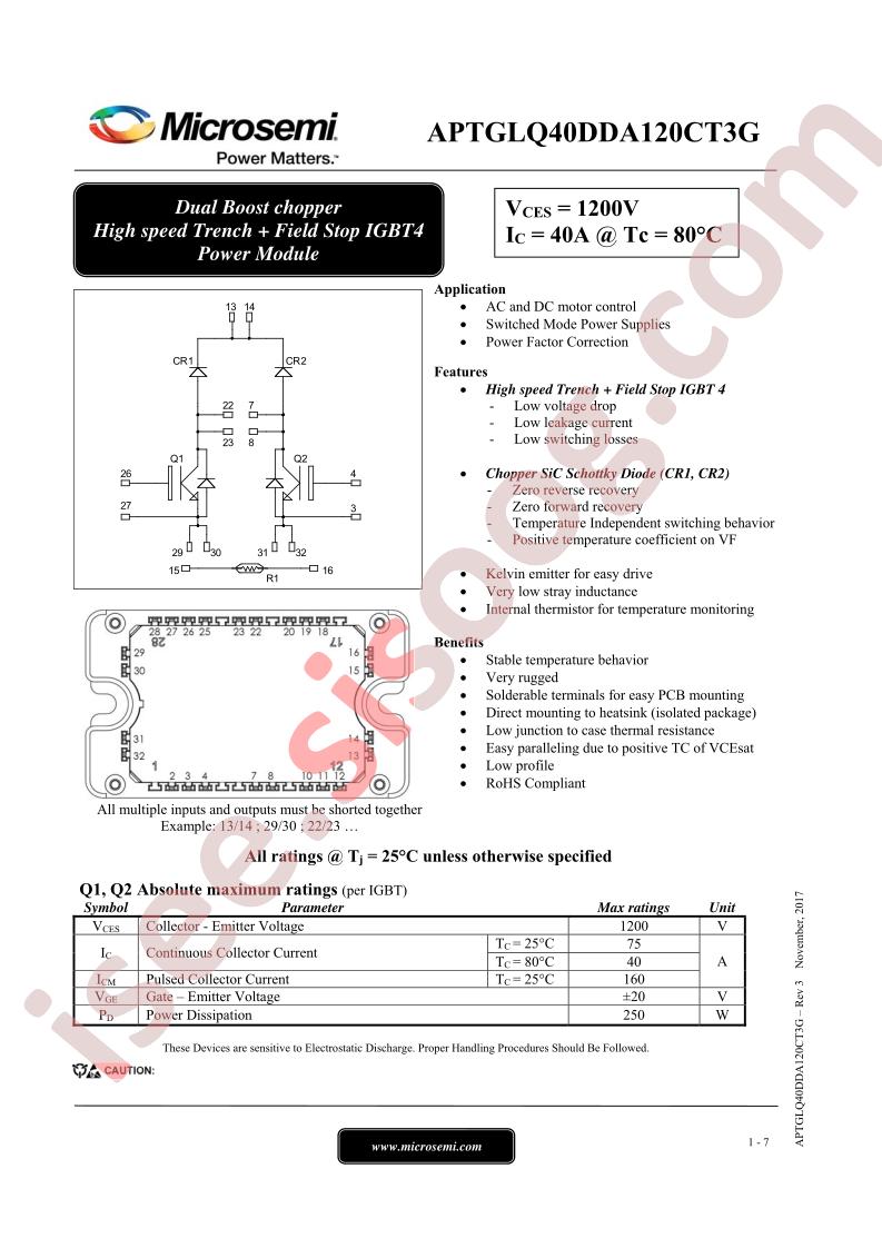 APTGLQ40DDA120CT3G