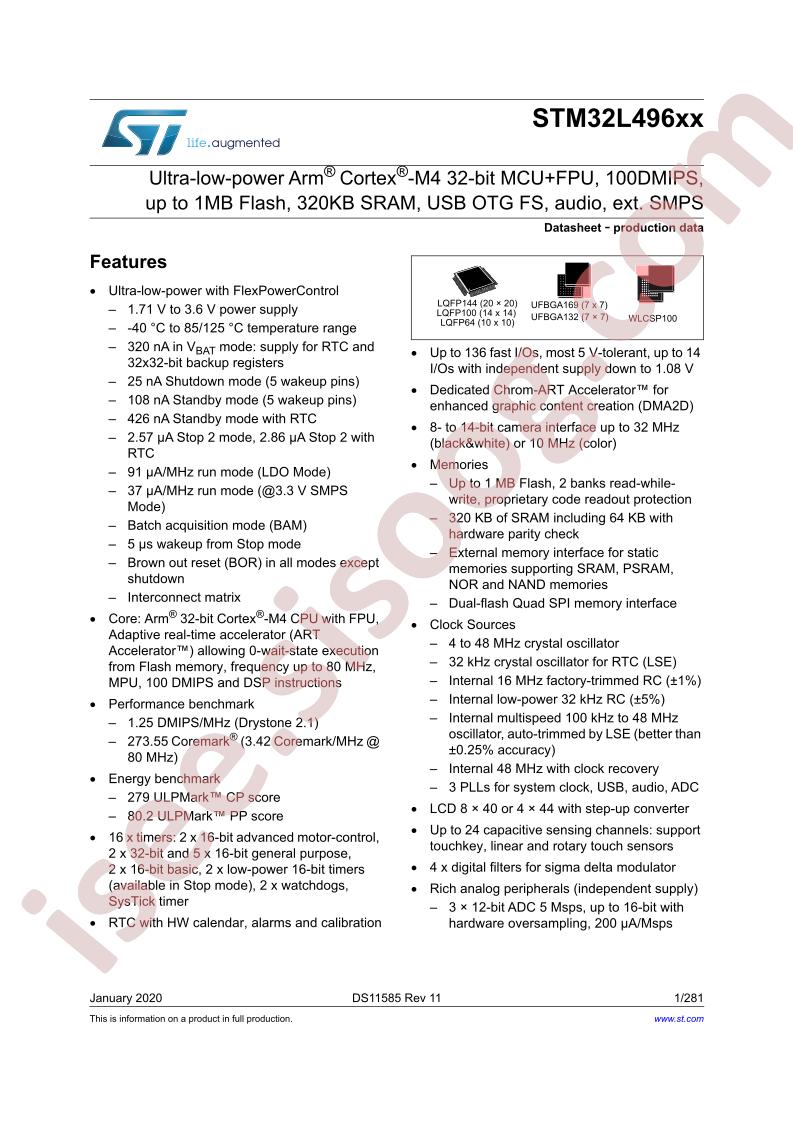 STM32L496xx