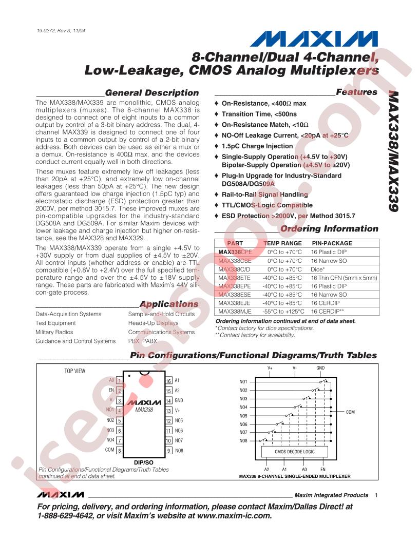 MAX338-39