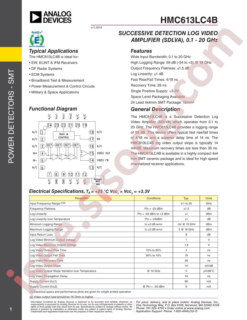 HMC613LC4B