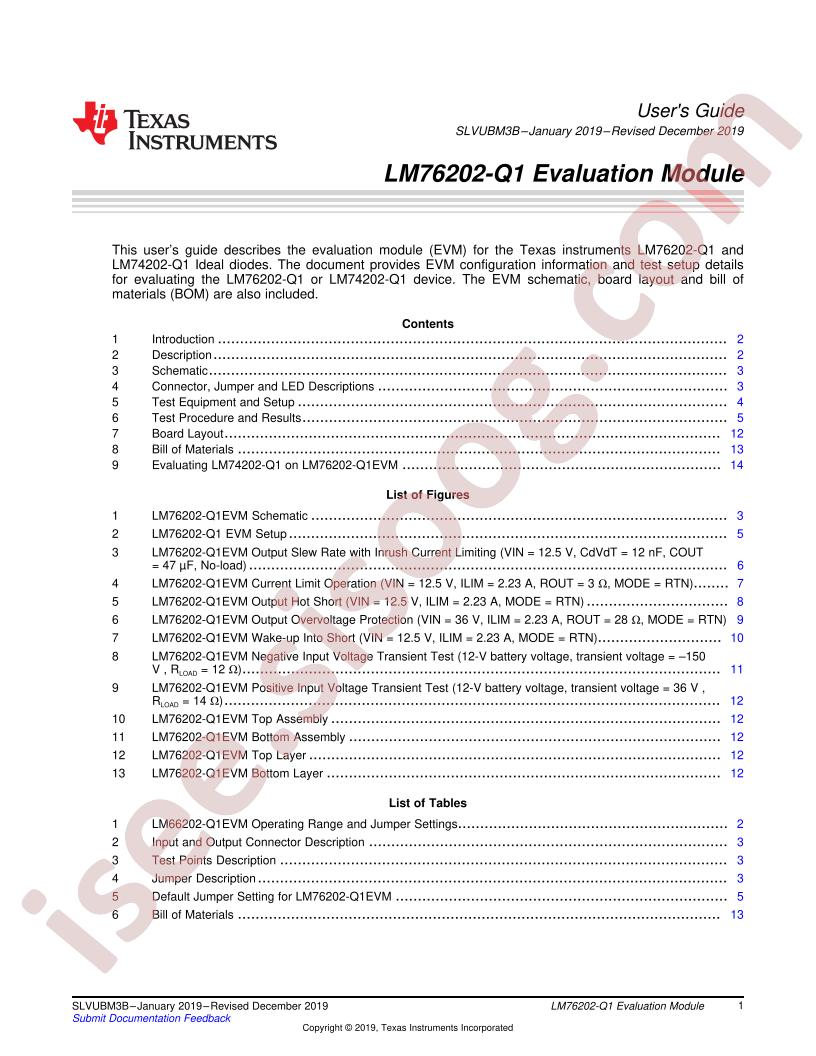 LM76202-Q1EVM User Guide