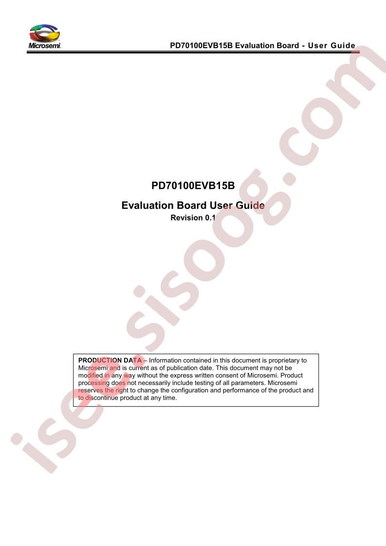 PD70100EVB15B User Guide