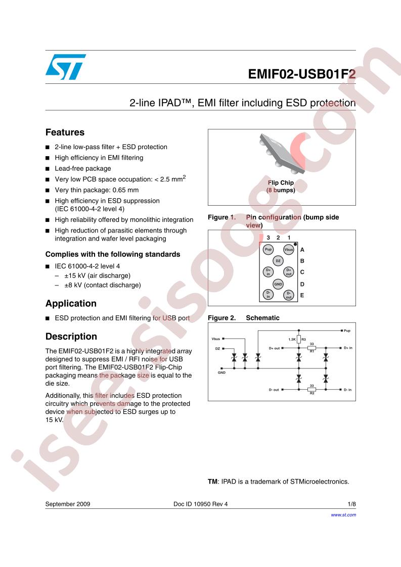 EMIF02-USB01F2