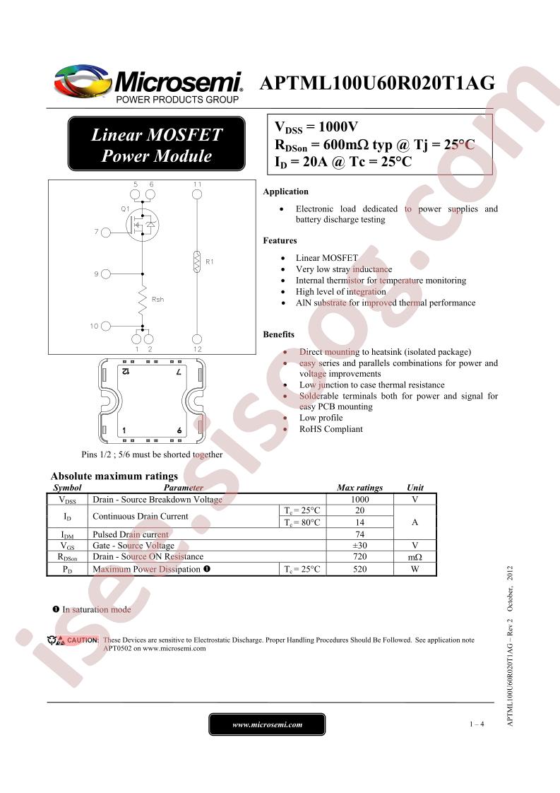 APTML100U60R020T1AG