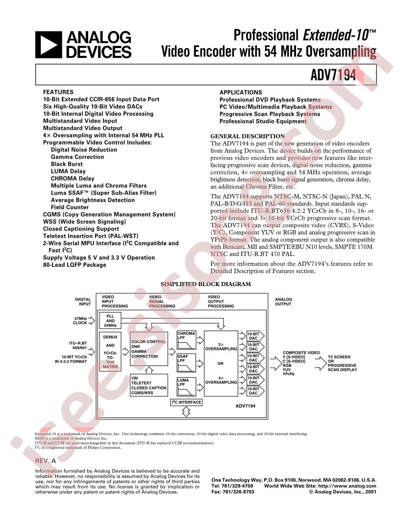 ADV7194