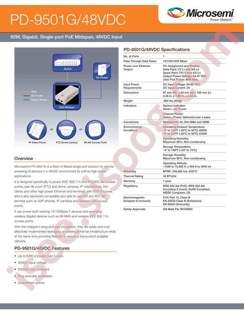 PD-9501G/48VDC