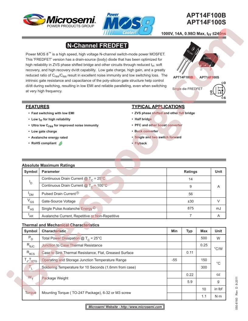 APT14F100(B,S)