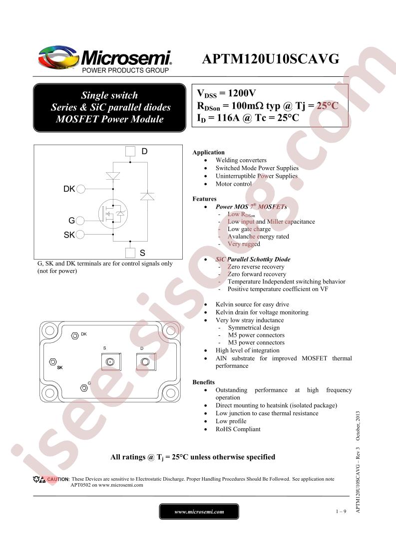 APTM120U10SCAVG